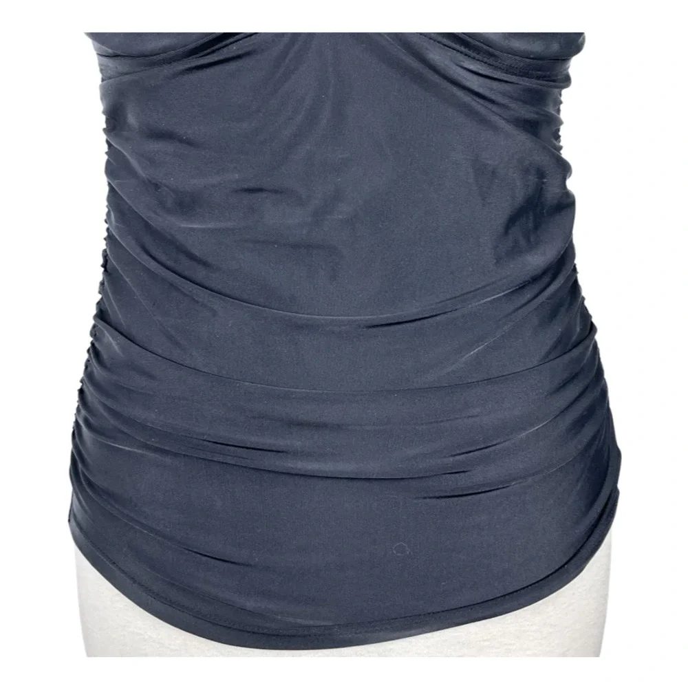 Athleta Women's Black Halter Tankini Top Size 34 B/C
